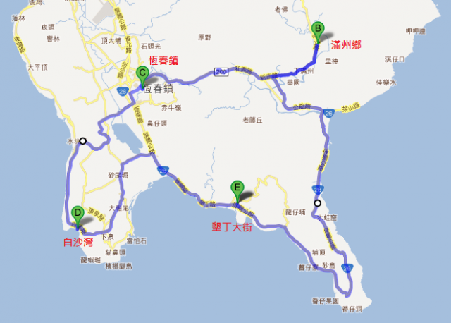 2012 尋找海角足跡，騎向國境之南