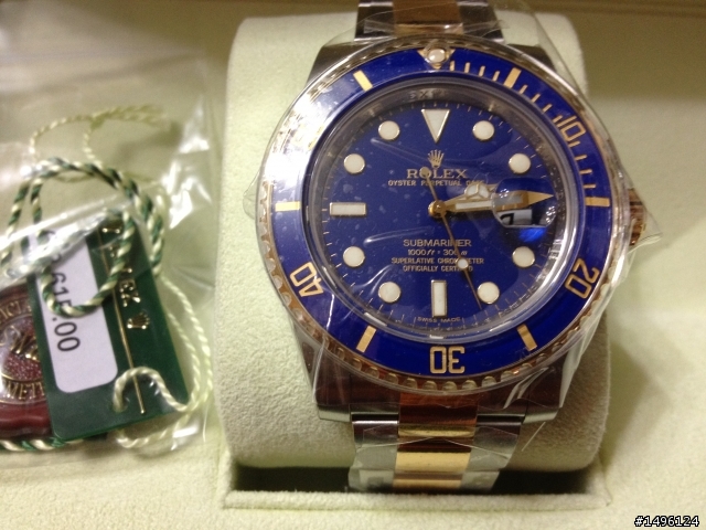 感謝P大代購 ROLEX 大藍寶(開箱)