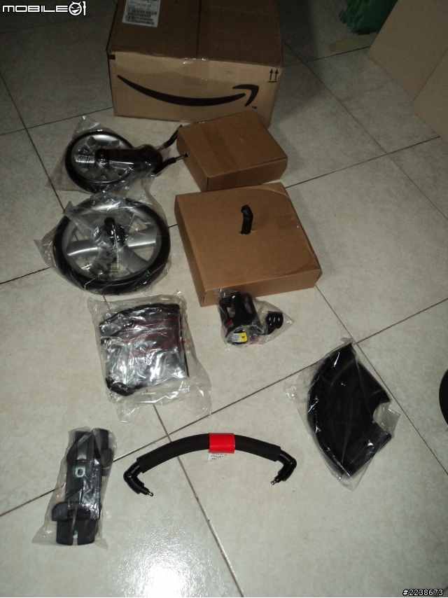 [開箱]Britax B ready雙人推車到囉!!