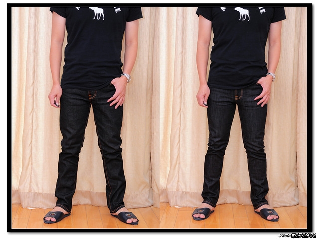 【分享】Nudie Grim Tim Dry 46 Dips Slim Jeans