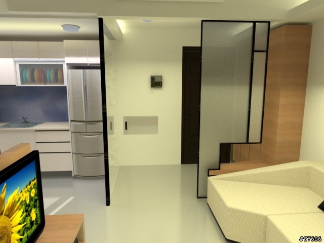 用 sketchup+Vary 畫出的新窩~