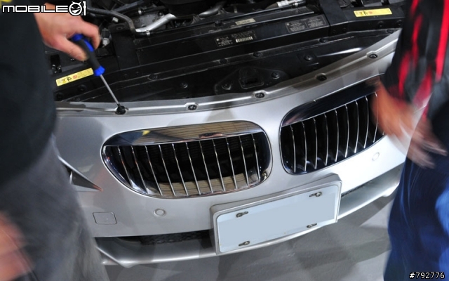 BMW DIY更換水箱罩
