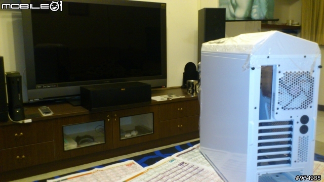 (開箱)  LG-32   LW4500  32吋  +   VS248H  24吋   +   NZXT 410 小幻影 +  節能省電