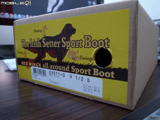 『開箱』RED WING 日本限定 Irish Setter 9871