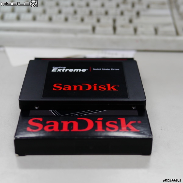 新手開箱測試 SanDisk Extreme 120GB