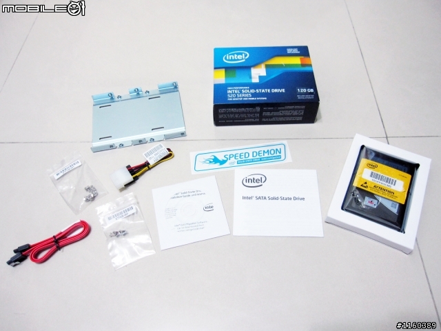 [遲來的開箱]補充SATA3線 + 創見-PDC3 (USB3.0+SATA-III擴充卡) + Intel SSD 520 120GB