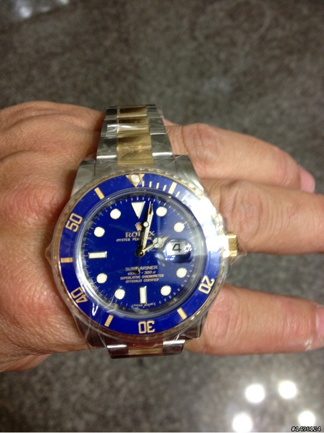 感謝P大代購 ROLEX 大藍寶(開箱)