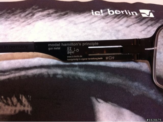 [開箱]ic!berlin hamilton's principle X zeiss 1.5全視線
