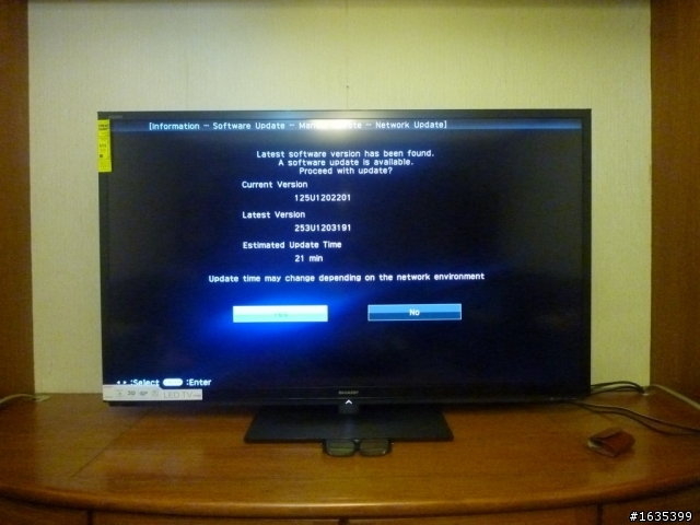 選擇了SHARP  LC-60C7450U(簡易開箱)