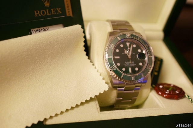 [簡單開箱文] ROLEX 116610LV