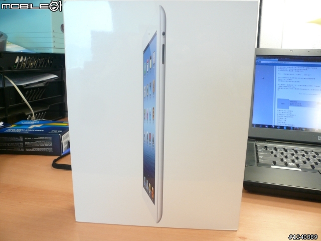 我也要開箱~日本來的new iPad 32G ,我把她取名叫小白
