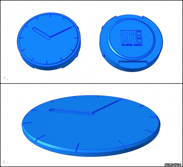 自己設計的1010 Double Watch手錶樣品原型試作開發全記錄