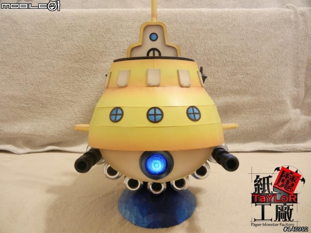 【One Piece 】精緻D.羅潛艇~紙模型
