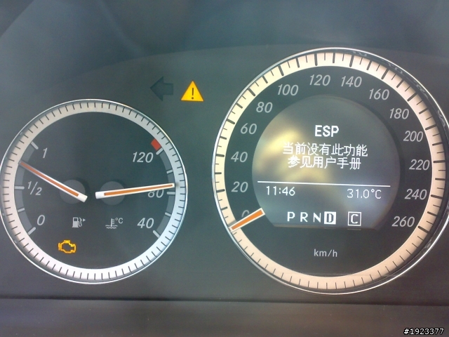 C220cdi引擎診斷警示燈+ESP警示燈亮燈...
