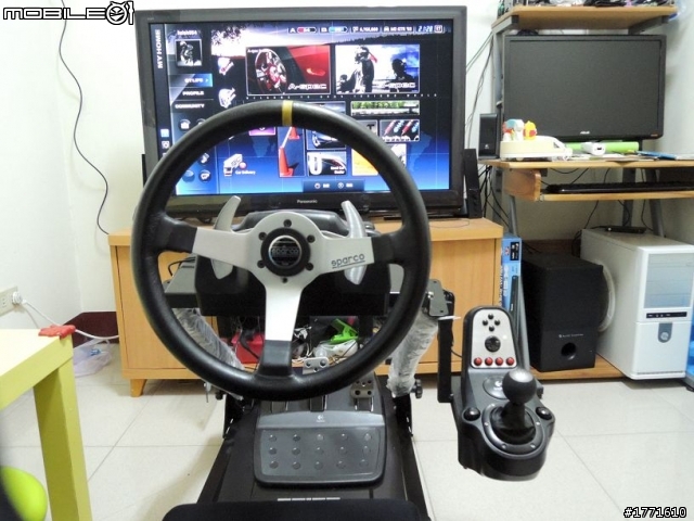 G27流用sparco方向盤和賽車椅