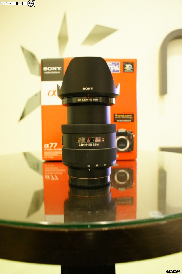 [開箱]第一次 A77(VQ) 加 DT 16-50mm F2.8鏡頭之不專業開箱文
