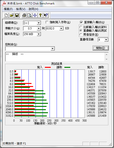 SATAII 老電腦測試 OCZ Octane 128G
