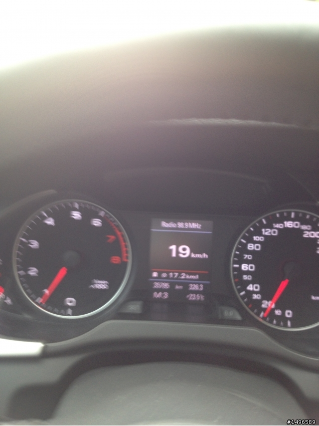 一定要買Audi A4 2.0TQ avant 渦輪增壓旅行車款的理由, 實在是太省油了~ 誰人跟我比, 柴油車款我也沒看在眼裡~