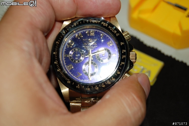 開箱NO:003 INVICTA speedway  43mm 中/小錶徑 三圈計時男錶 開箱