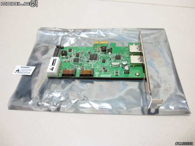 [遲來的開箱]補充SATA3線 + 創見-PDC3 (USB3.0+SATA-III擴充卡) + Intel SSD 520 120GB