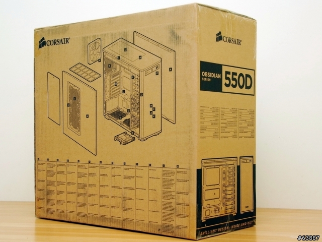 CORSAIR Obsidian Series 550D靜音版之使用分享