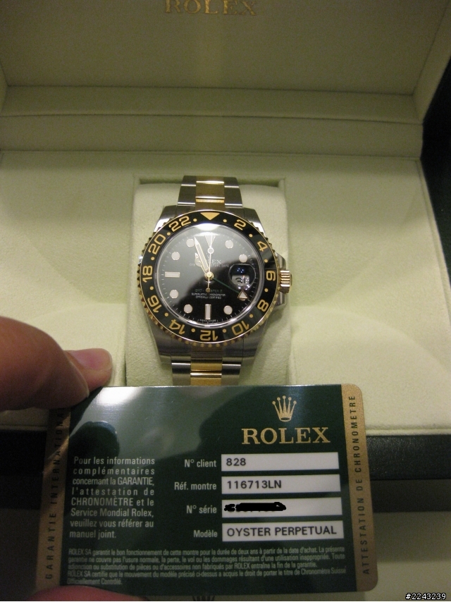 ROLEX 116713LN "簡單開箱"