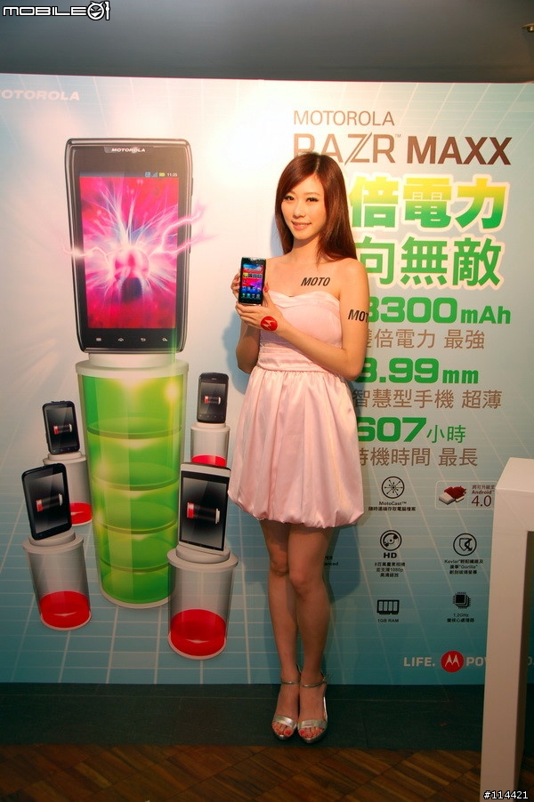 【體驗活動】MOTOROLA RAZR MAXX 雙倍電力，超持久體驗會!! 增新 PM Yi Han 3分鐘解說影片