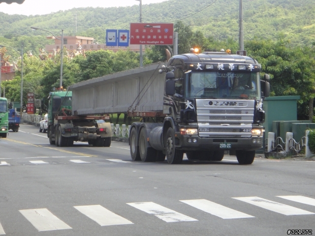 man scania 雙車頭運輸
