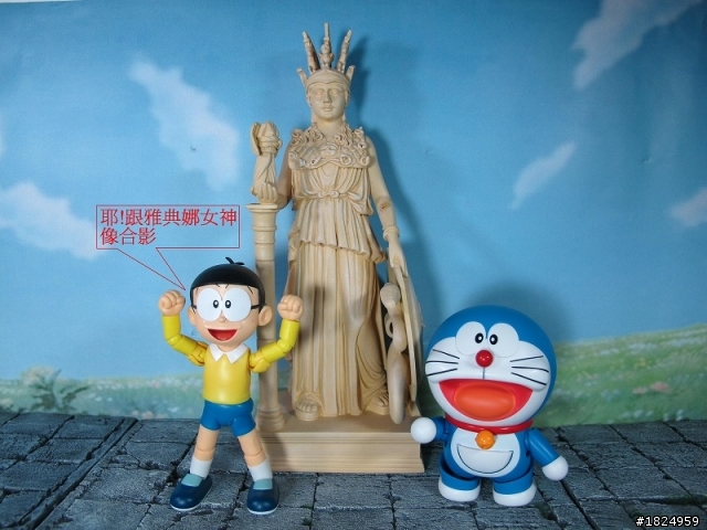 搞笑SHF大雄與ROBOT魂哆啦A夢開箱