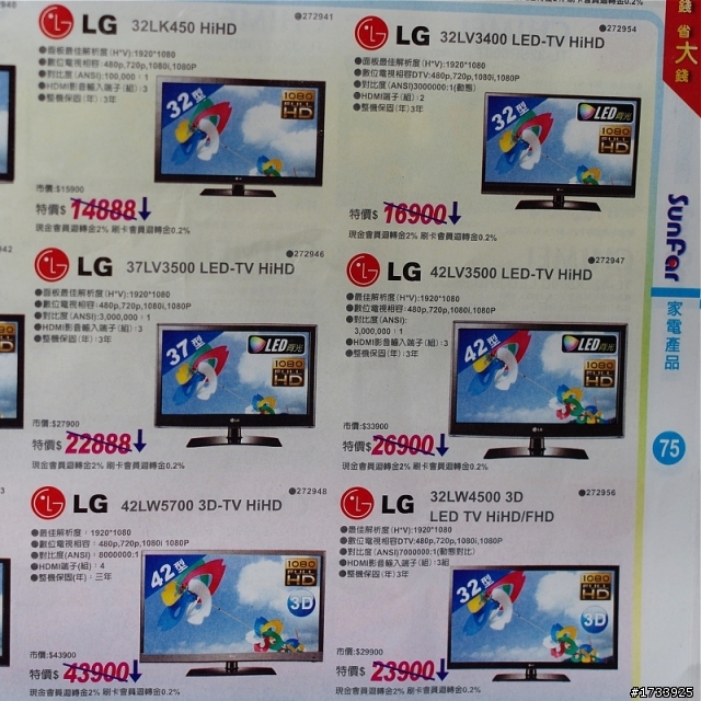 [抱怨]你們看得懂順發3C廣告型錄嗎?