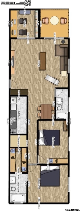 住商混合長型屋(19.75米X6.06米)格局規劃請益
