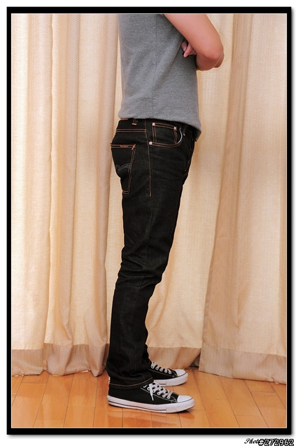 【分享】Nudie Grim Tim Dry 46 Dips Slim Jeans