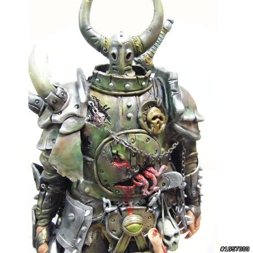 手工紙黏土公仔 - Warhammer戰鎚online之warriors of chaos army公仔