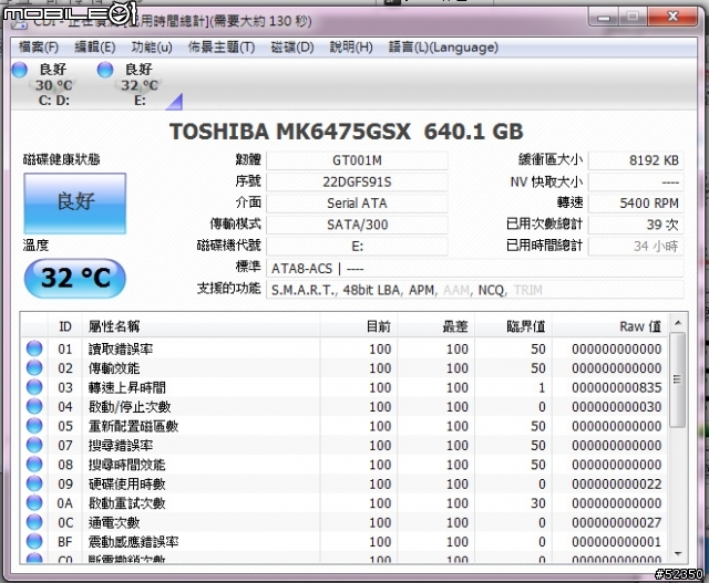 Toshiba L850 I3-2350開箱/4-23補上測試截圖/5-6拆解