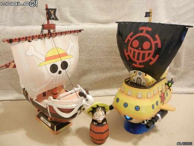 【One Piece 】精緻D.羅潛艇~紙模型