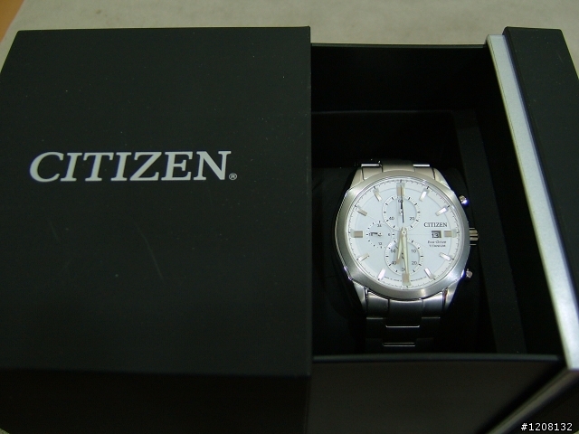 分享：CITIZEN 雪白色 Super Titanium CA0021-53A