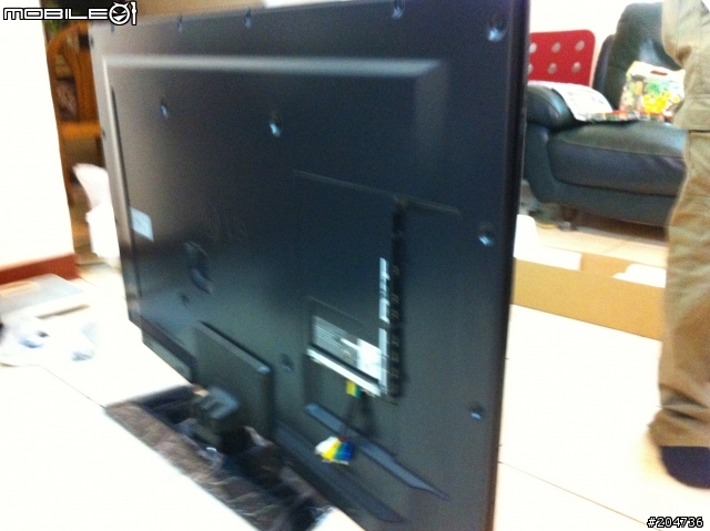 LG 2012 機種 55LS5700 開箱文