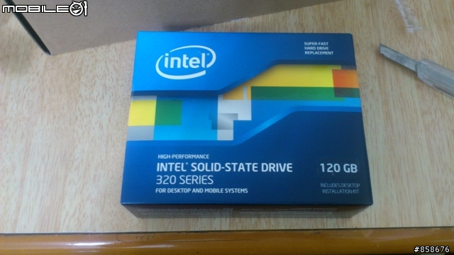 [ 開箱 ] Intel 320 120GB SSD