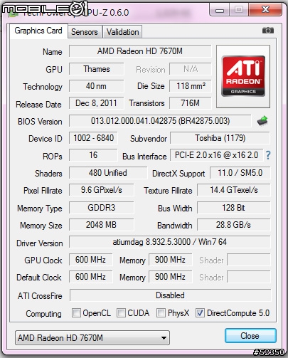 Toshiba L850 I3-2350開箱/4-23補上測試截圖/5-6拆解