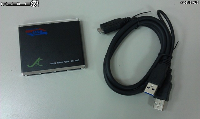 【開箱】J2C USB3.0 超薄時尚4埠 HUB