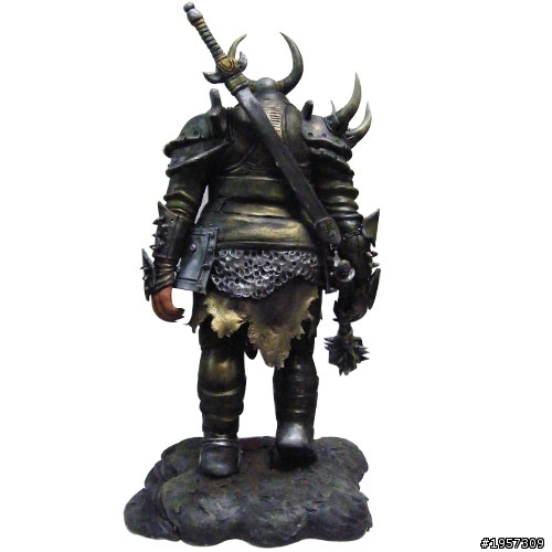 手工紙黏土公仔 - Warhammer戰鎚online之warriors of chaos army公仔