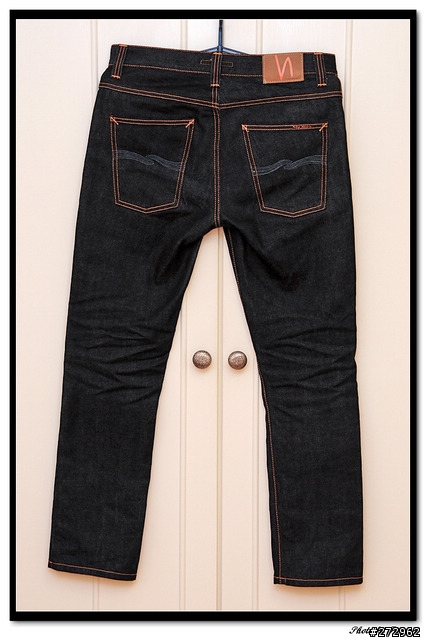 【分享】Nudie Grim Tim Dry 46 Dips Slim Jeans