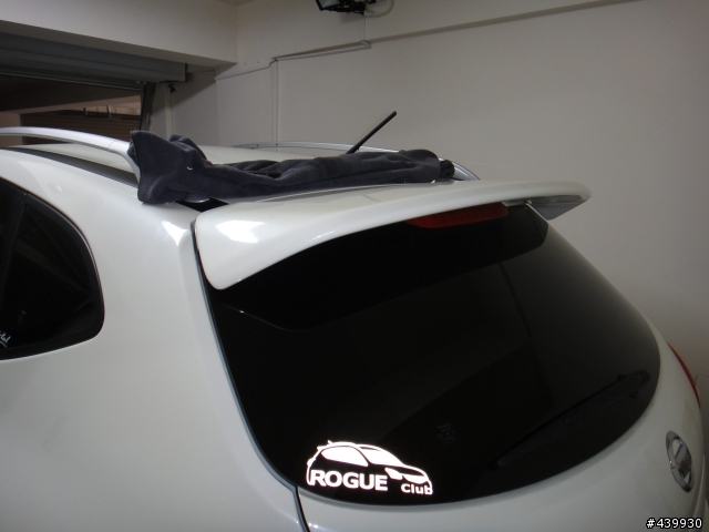 Nissan Rogue 2010年式尾翼DIY安裝