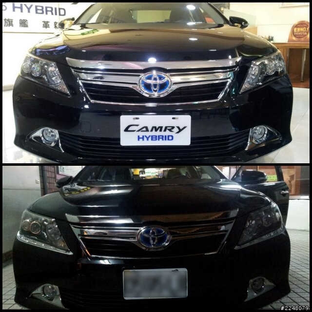 目前少見的Camry HV晝行燈