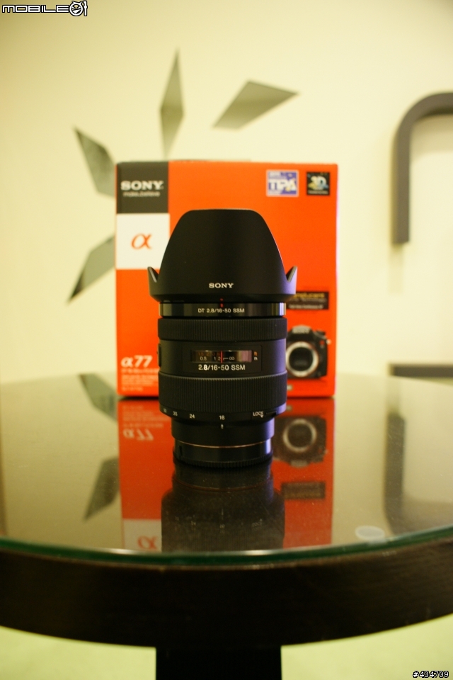[開箱]第一次 A77(VQ) 加 DT 16-50mm F2.8鏡頭之不專業開箱文