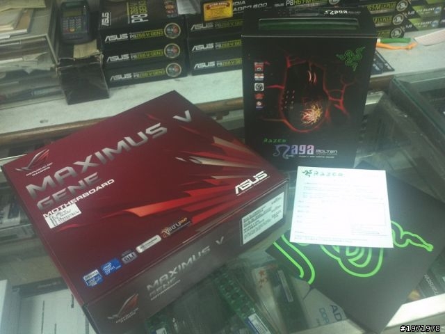 [分享] 華碩M5G主機板 + Razer滑鼠到手