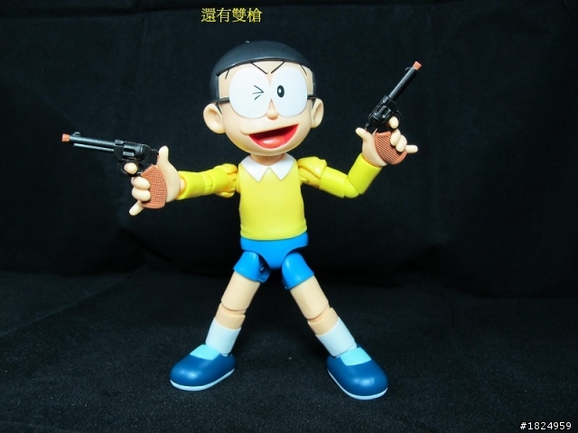 搞笑SHF大雄與ROBOT魂哆啦A夢開箱
