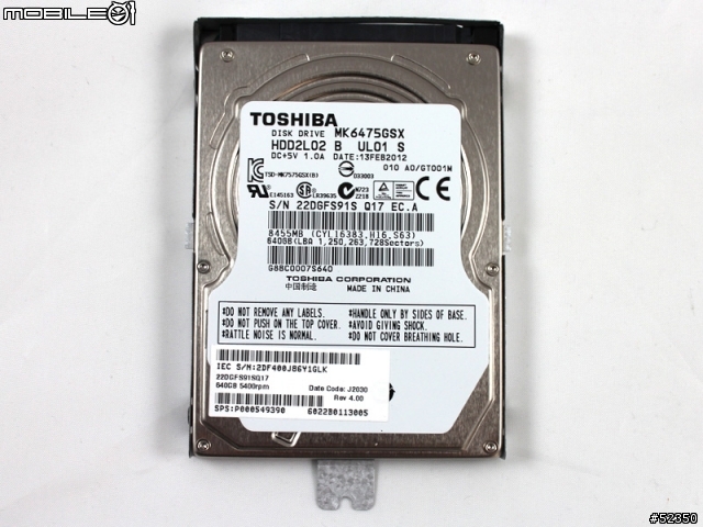 Toshiba L850 I3-2350開箱/4-23補上測試截圖/5-6拆解