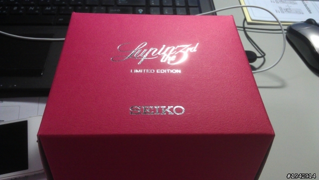seiko 魯邦三世限量紀念錶