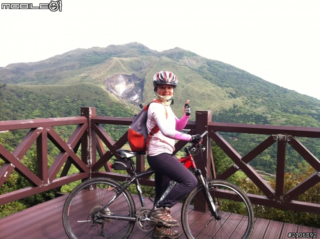 24耐行前熱身:捧媽+捧大心-淡水陽明山順便接捧妹下課亂亂騎60.6KM
